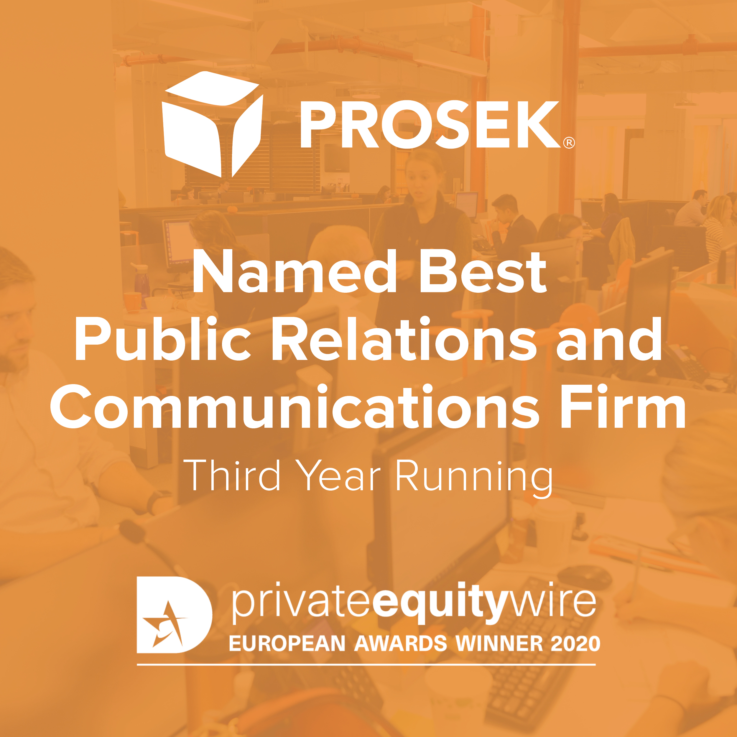 Prosek 2020 European PE Award