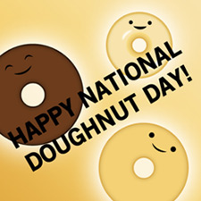 Happy National Doughnut Day